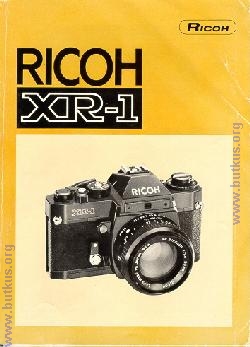 Ricoh XR-1 / Sears SK-1000 camera