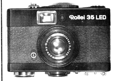 Rollei 35 LED camera manual, Mode D'Emploi