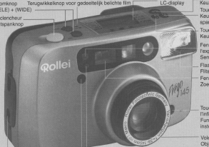 Rollei Prego 145 camera manual, Bedienungsanleitung