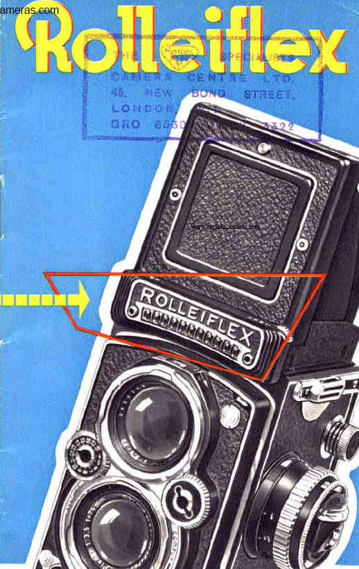 altra versione Rollei manuali e libri elencati ROLLEIFLEX Fotocamera focale GUIDE 60 S" 