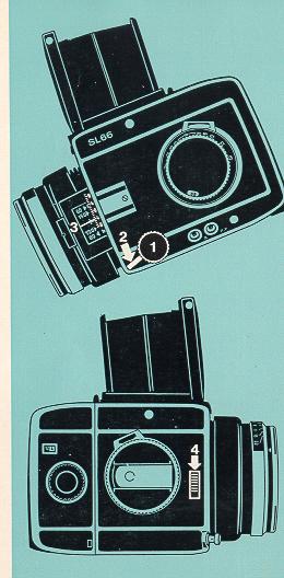 Rolleiflex SL66 camera