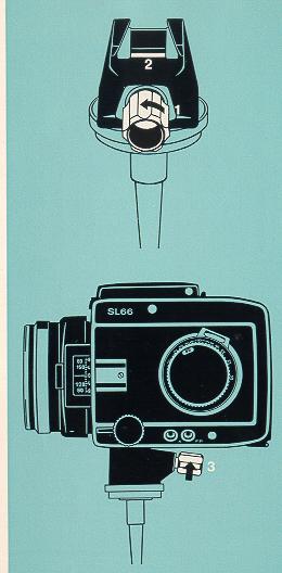 Rolleiflex SL66 camera