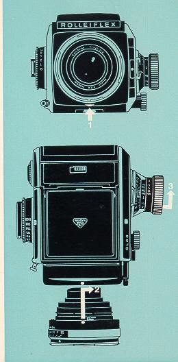 Rolleiflex SL66 camera