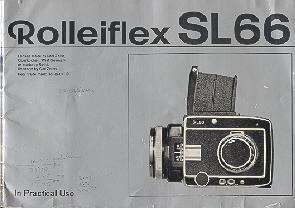 Rolleiflex SL66 SE / E Bedienungsanleitung, Rolleiflex SL66 X Bedienungsanleitung