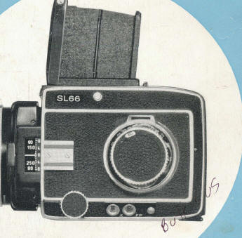 Rolleiflex SL66 camera manual, Bedienungsanleitung