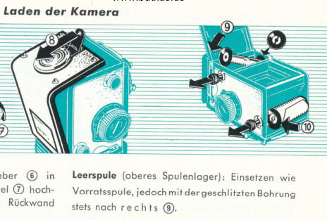 Rolleiflex T camera