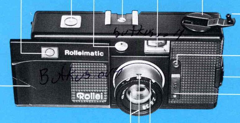 Rolleimatic camera manual