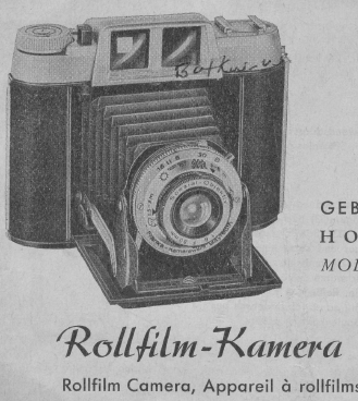 Rollfilm-Kamera