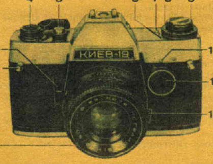 Kiev 19m camera manual, Bedienungsanleitung