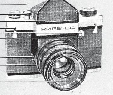 Kiev 6c camera