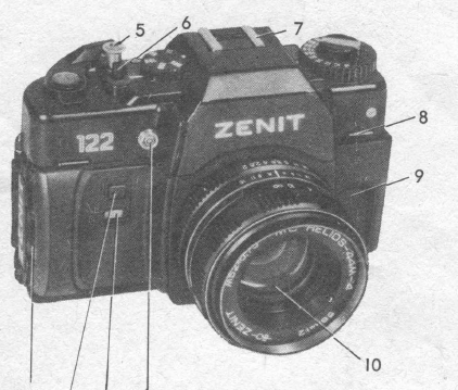 ZENIT 122 instruction manual, user manual, PDF manual, free manuals