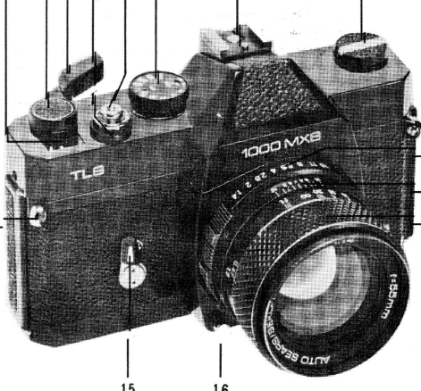 Sears 1000 MX and 1000 MXB camera