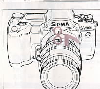 Sigma SA-300 camera