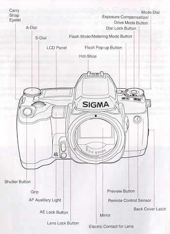 Sigma SA-5 camera