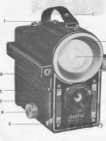 Spartus Press Flash Camera