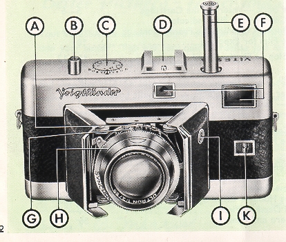 Voigtlander Vitessa camera