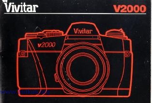 Vivitar 2000 camera, Mode D'emploi