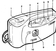 Vivitar point and shoot camera from 1993