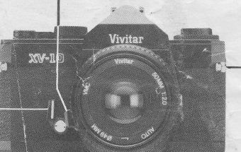 Vivitar XV-10 camera
