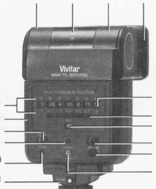 Vivitar 636 AF flash unit, Bedienungsanleitung, Mode D'emploi