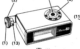 Vivitar 2800, Vivitar 3300, Vivitar 252, 728, 225, 365 flash unit