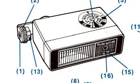 Vivitar 251 flash unit