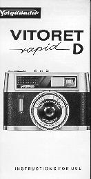 Voigtlander Vitoret Rapid D camera