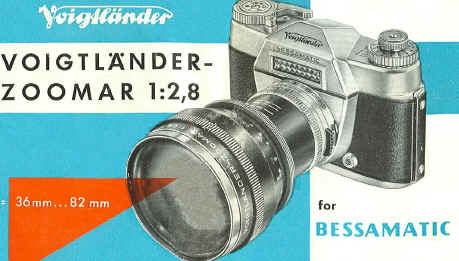 Voigtlander zoomar lens