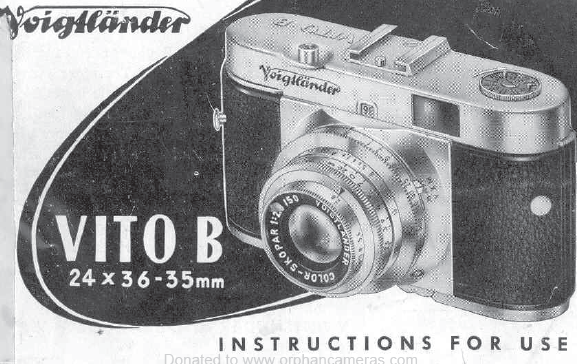 Voigtlander Vito B camera