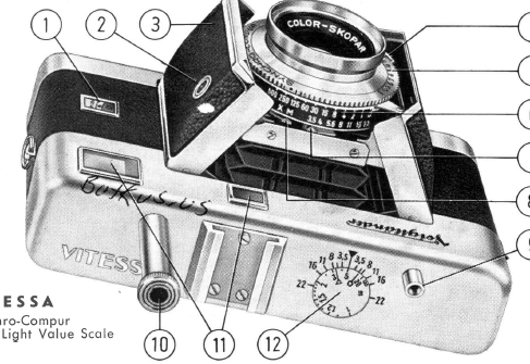 Voigtlander Vintessa camera