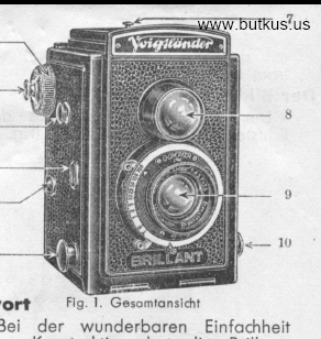 Voigtlander BRILLIANT Gebrauchsanleitung