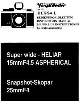 Voigtlander Lenses