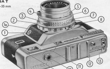 Voigtlander Vitessa T Mode d'emploi camera