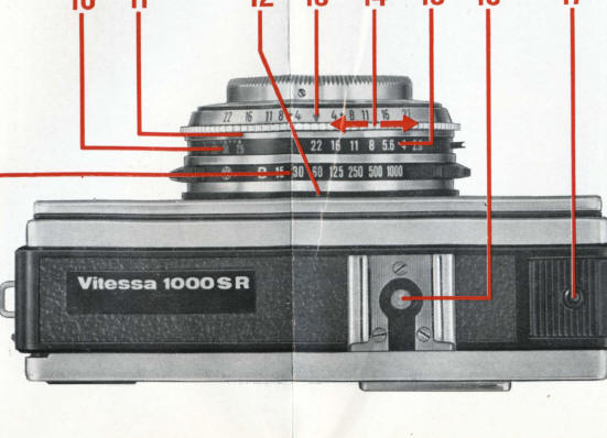 Voigtlander Vintessa 1000 SR camera