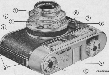 Voigtlander Vito CD Bedienungsanleitung