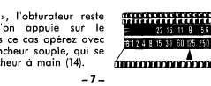 Voigtlander Vitomatic Ib, IIb, IIIb Mode D'Emploi