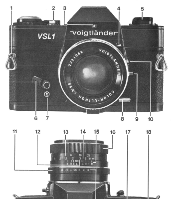 Voigtlander VSL - 1 camera manual