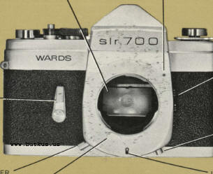 Montgomery Wards SLR-700 camera