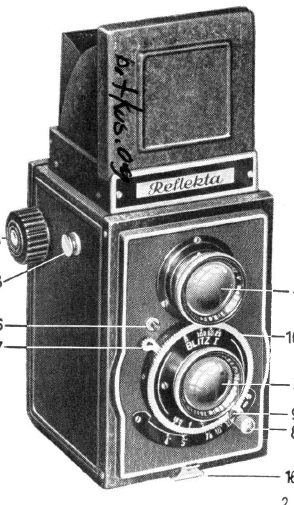 WELTA Reflekta 6X6 camera