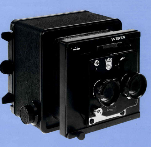 Wista large format cameras