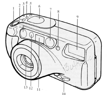 Yashica 3BZ camera