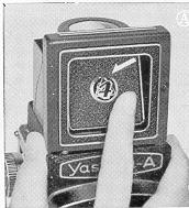Yashica A camera