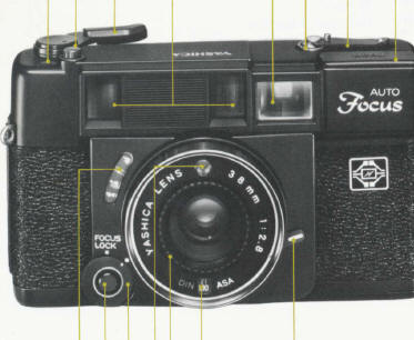 Yashica Auto Focus camera