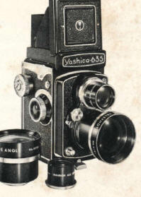 Yashica TLR Auxiliary Tele / Wide lens