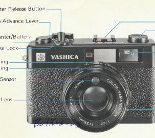 Yashica Electro 35 CC camera