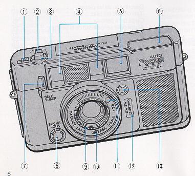 Yashica Auto Focus Motor camera