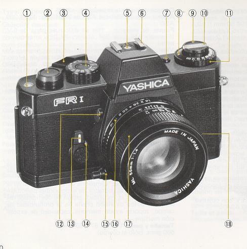 Yashica FR I camera