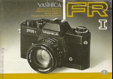 Yashica FR I camera