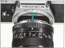Yashica FR II camera