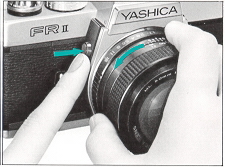 Yashica FR II camera